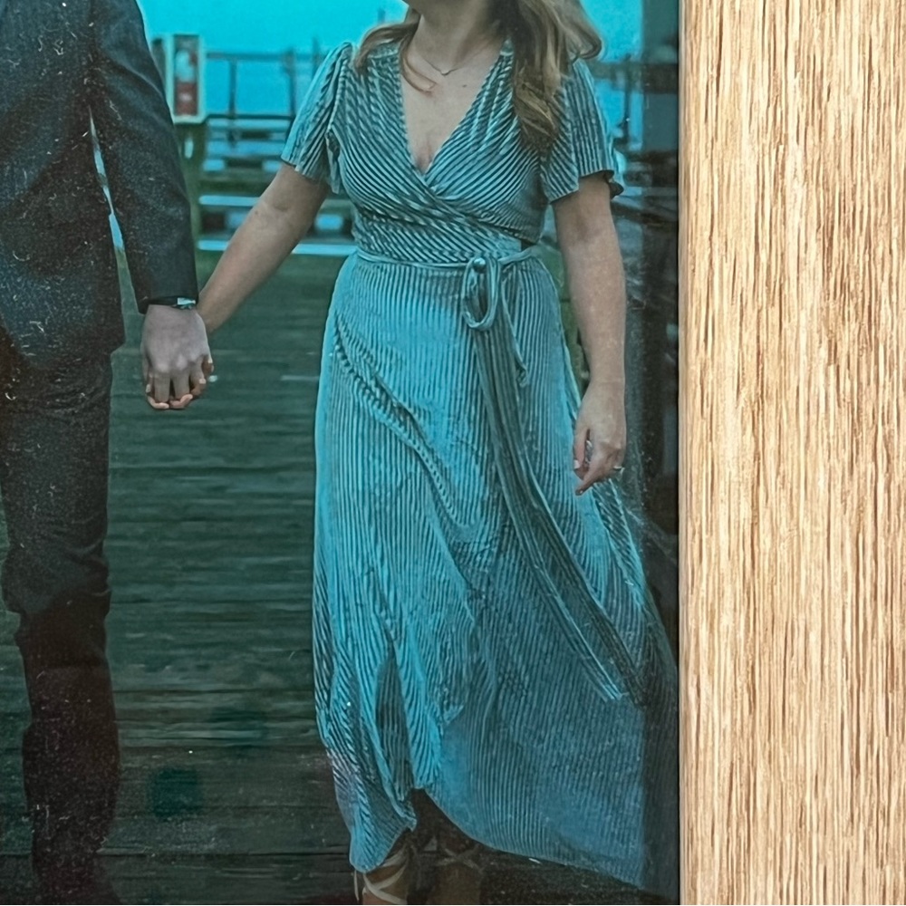 Sage green dress
